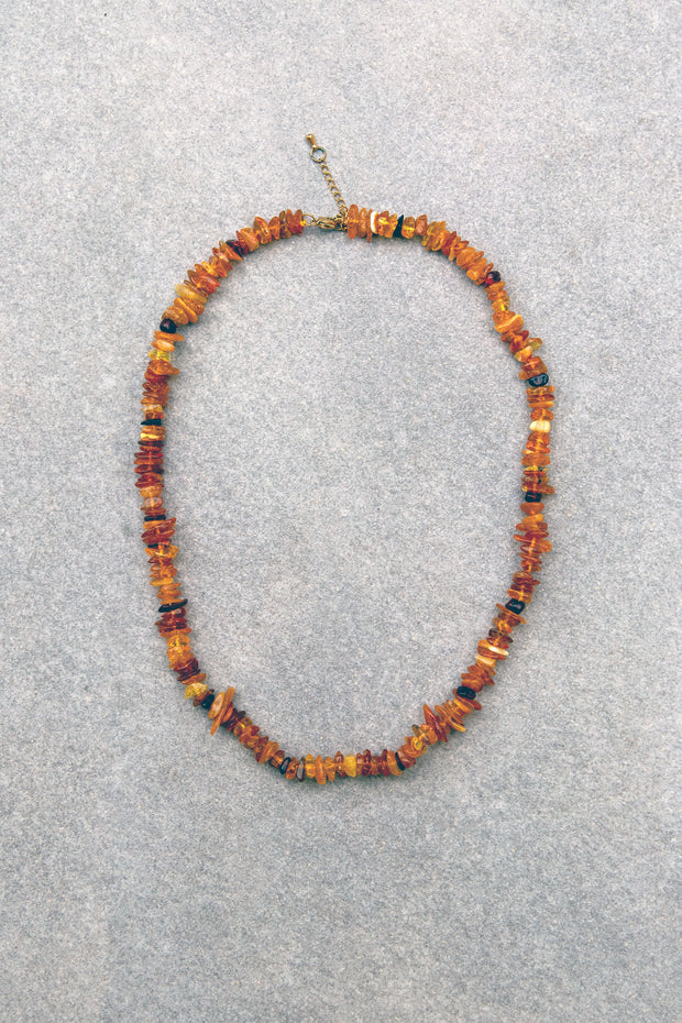 Amber Viking Necklace