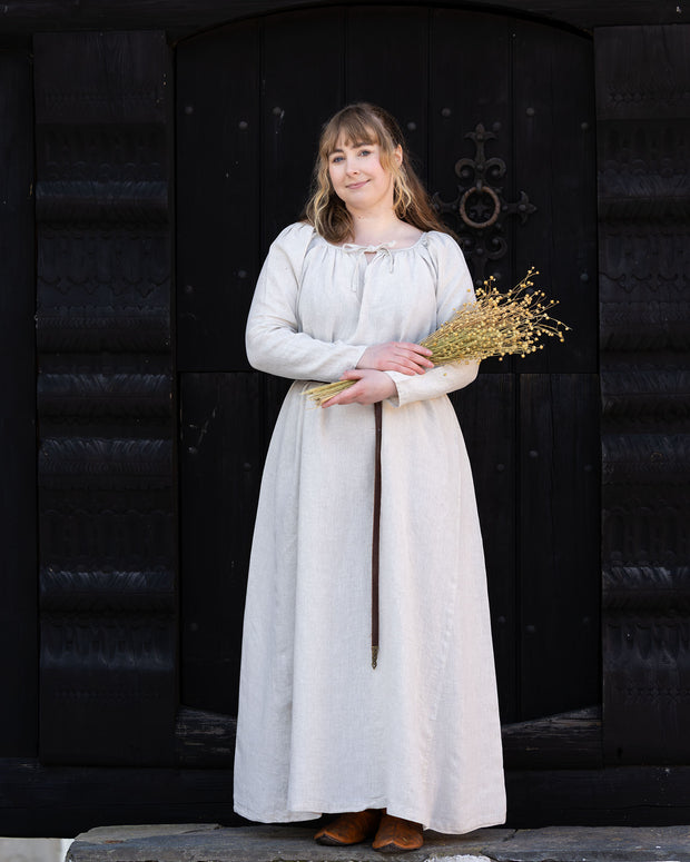 Frigg Viking Linen Dress