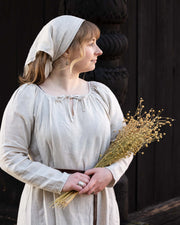 Frigg Viking Linen Dress