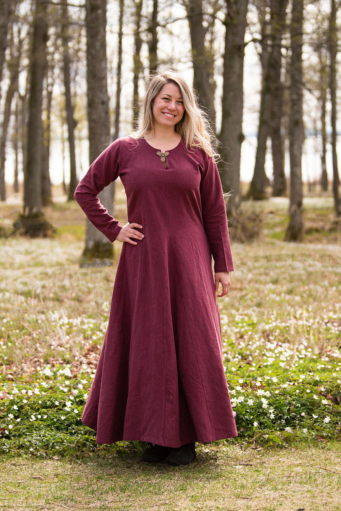 Viking Underdress-Burgundy